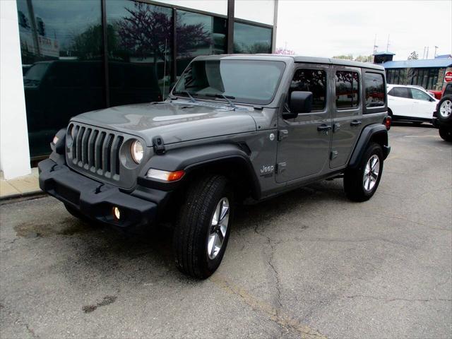 used 2021 Jeep Wrangler Unlimited car, priced at $29,995