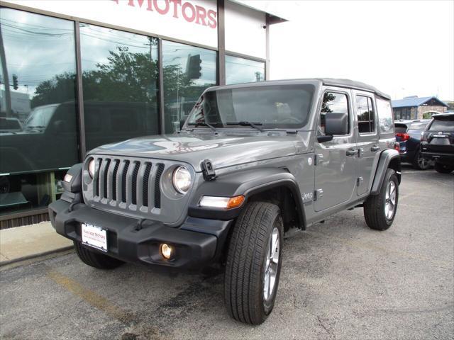 used 2021 Jeep Wrangler Unlimited car, priced at $29,995