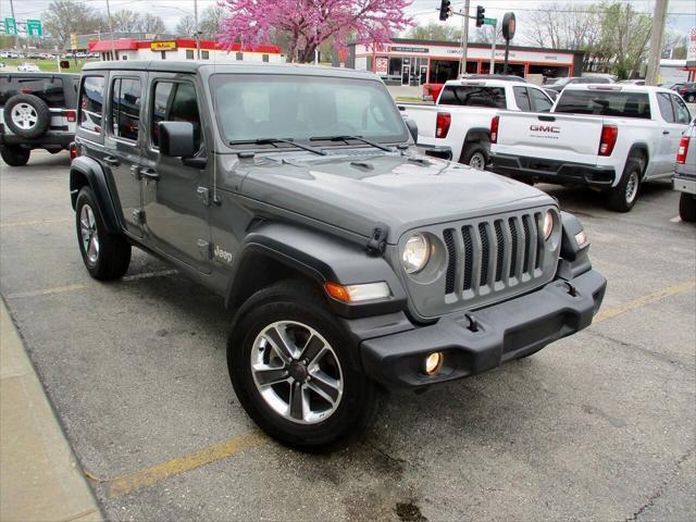 used 2021 Jeep Wrangler Unlimited car, priced at $29,995