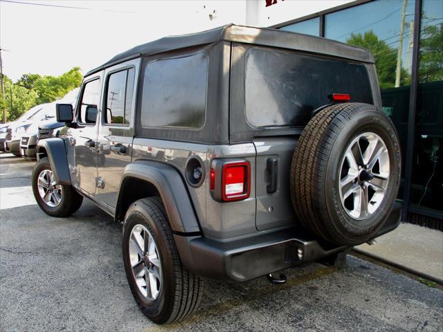used 2021 Jeep Wrangler Unlimited car, priced at $29,995