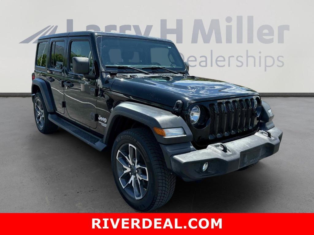 used 2020 Jeep Wrangler Unlimited car, priced at $28,170