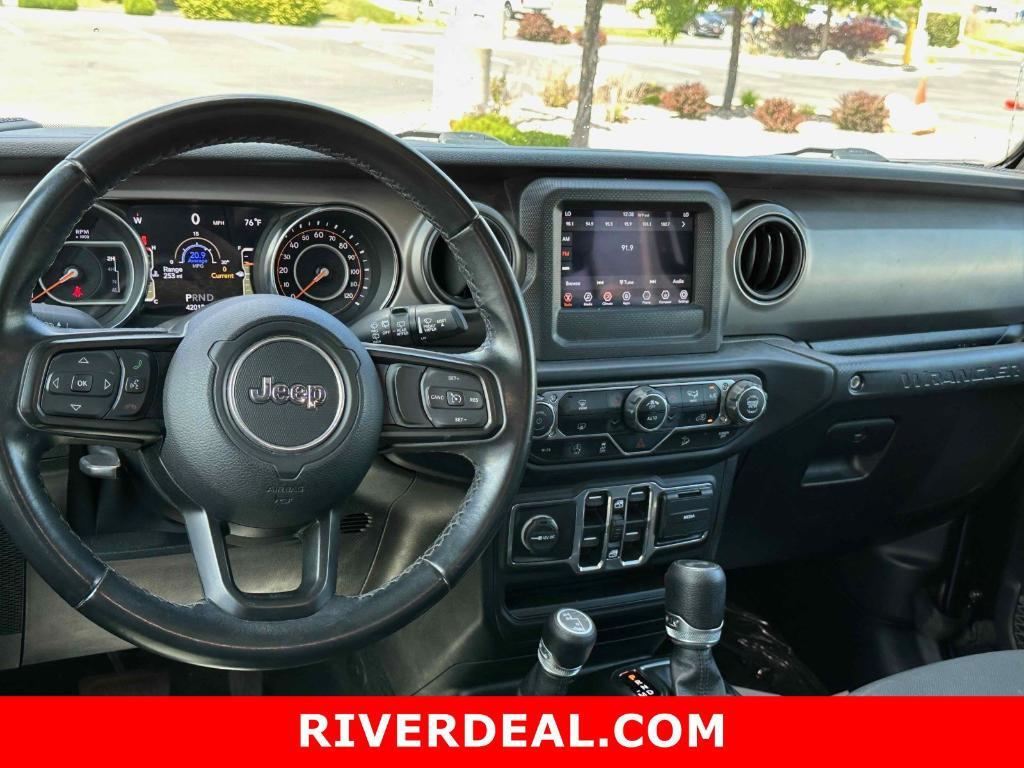 used 2020 Jeep Wrangler Unlimited car, priced at $28,170