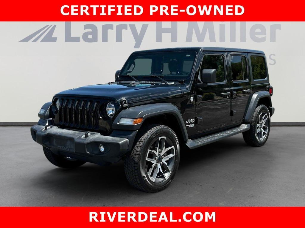 used 2020 Jeep Wrangler Unlimited car, priced at $28,170