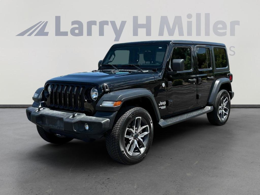 used 2020 Jeep Wrangler Unlimited car, priced at $28,782