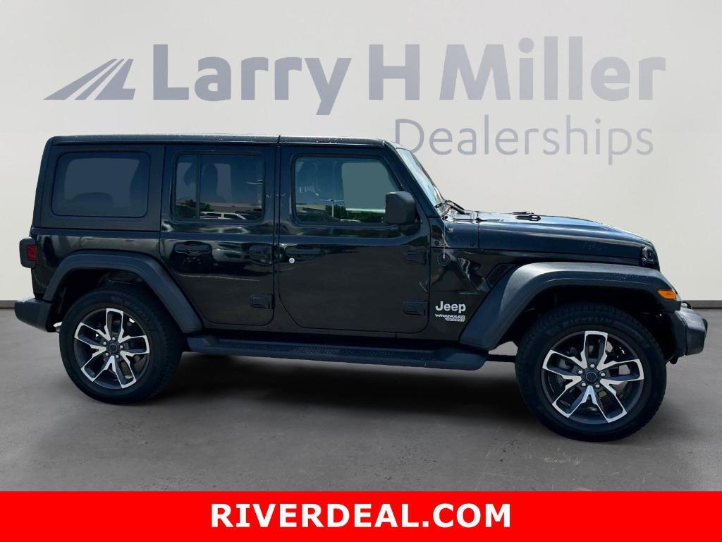 used 2020 Jeep Wrangler Unlimited car, priced at $28,170