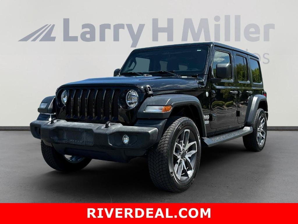 used 2020 Jeep Wrangler Unlimited car, priced at $28,170