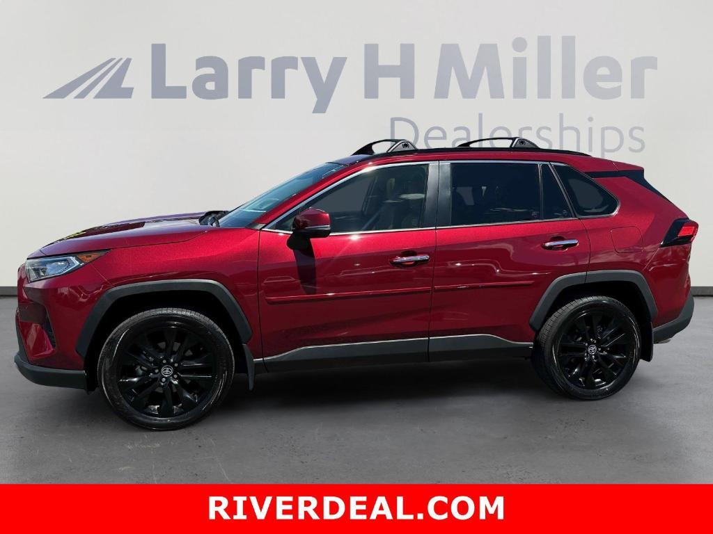 used 2021 Toyota RAV4 car, priced at $34,000