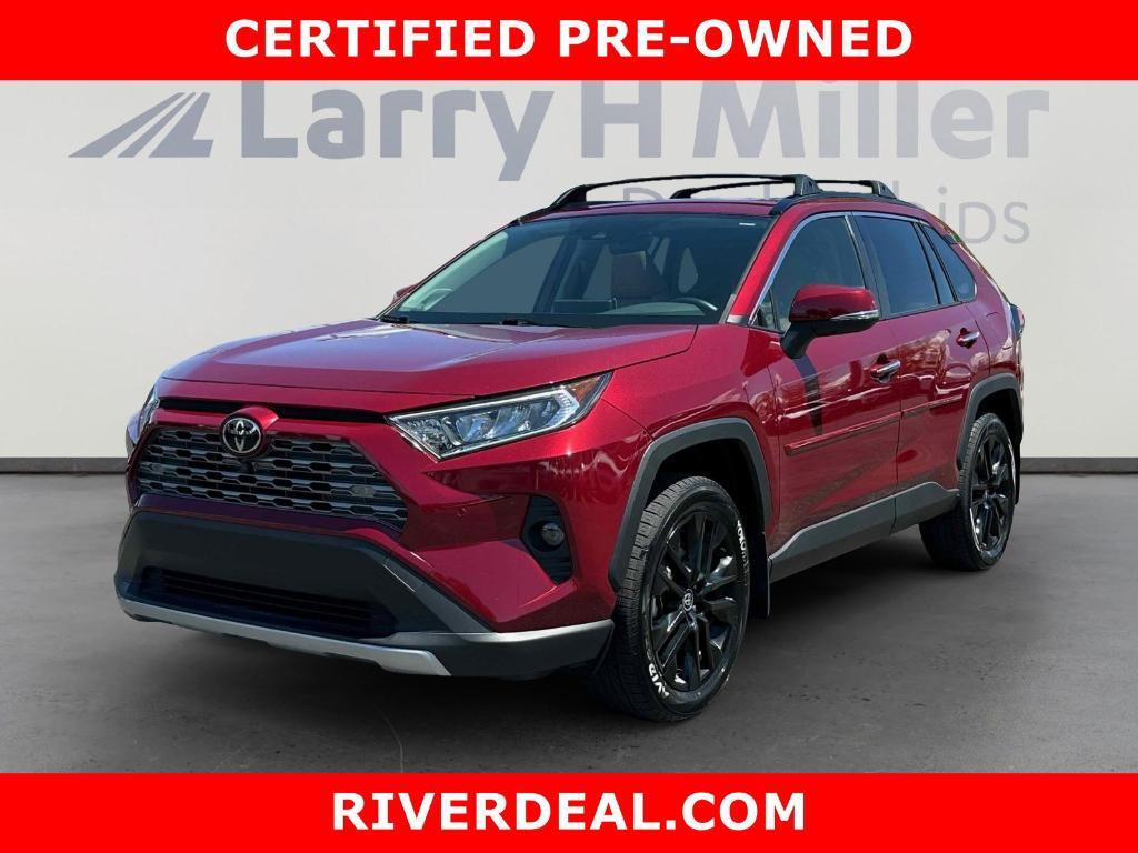 used 2021 Toyota RAV4 car, priced at $34,000