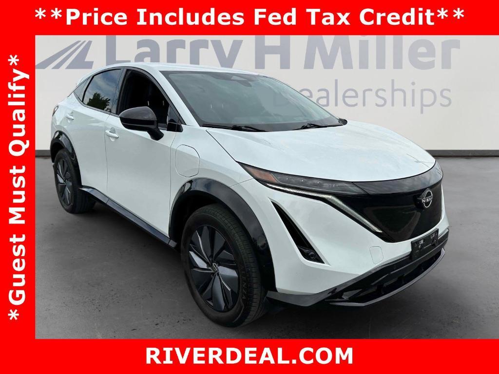used 2023 Nissan ARIYA car, priced at $20,000