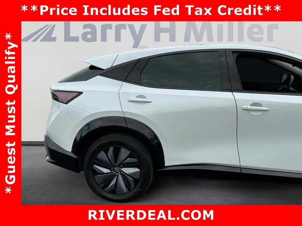 used 2023 Nissan ARIYA car, priced at $20,000