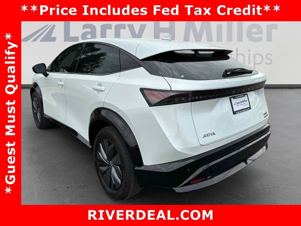 used 2023 Nissan ARIYA car, priced at $20,000