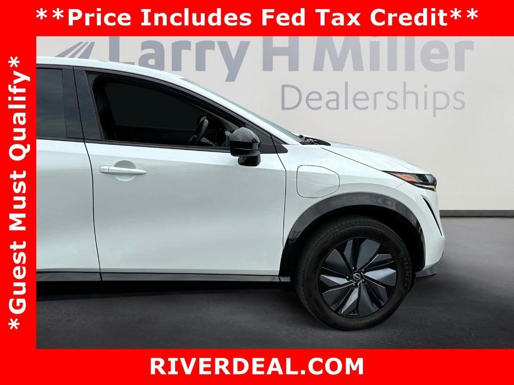 used 2023 Nissan ARIYA car, priced at $20,000