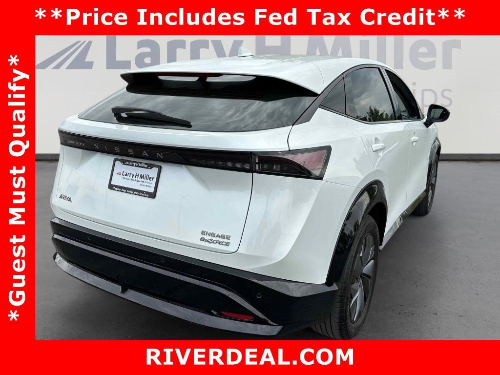 used 2023 Nissan ARIYA car, priced at $20,000