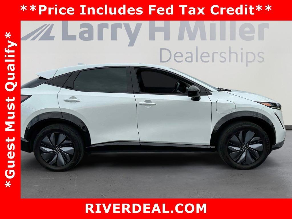 used 2023 Nissan ARIYA car, priced at $20,000
