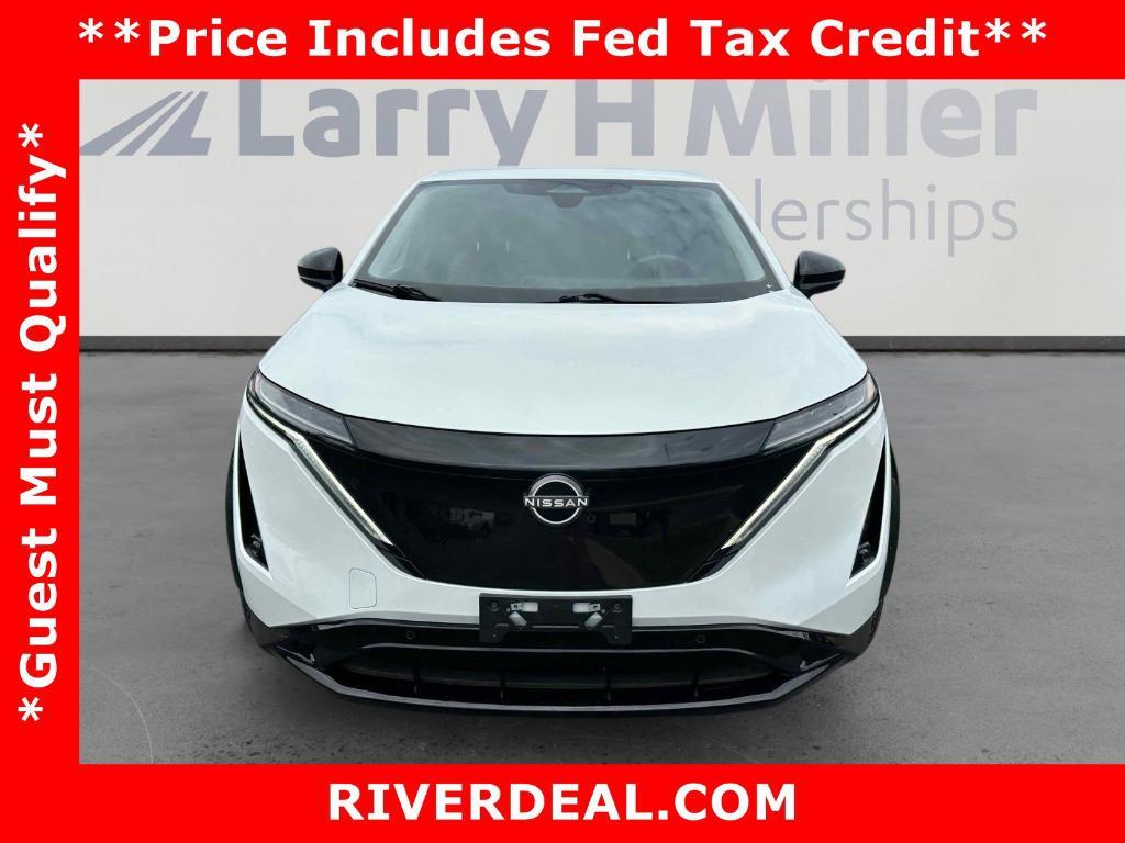 used 2023 Nissan ARIYA car, priced at $20,000