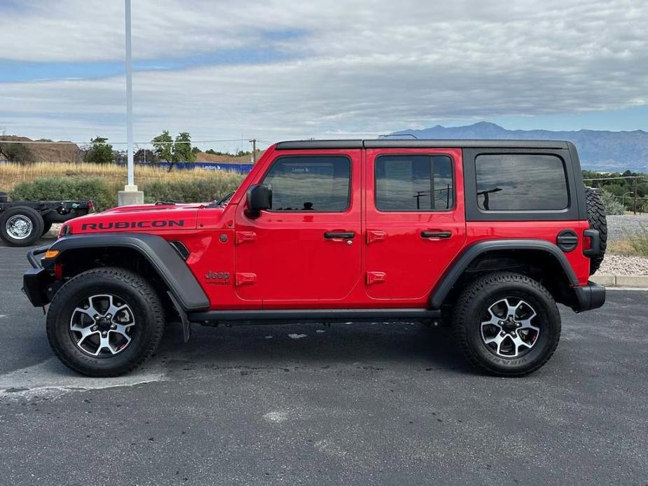 used 2021 Jeep Wrangler Unlimited car, priced at $38,717