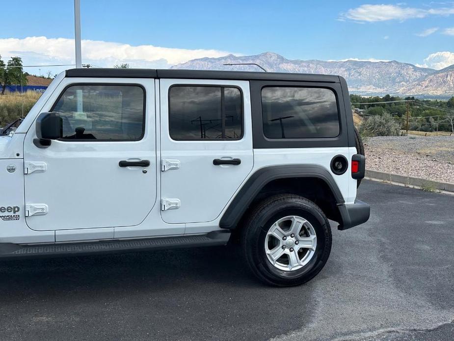 used 2020 Jeep Wrangler Unlimited car, priced at $30,521