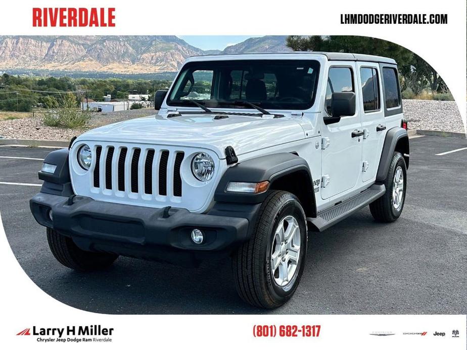 used 2020 Jeep Wrangler Unlimited car, priced at $30,521