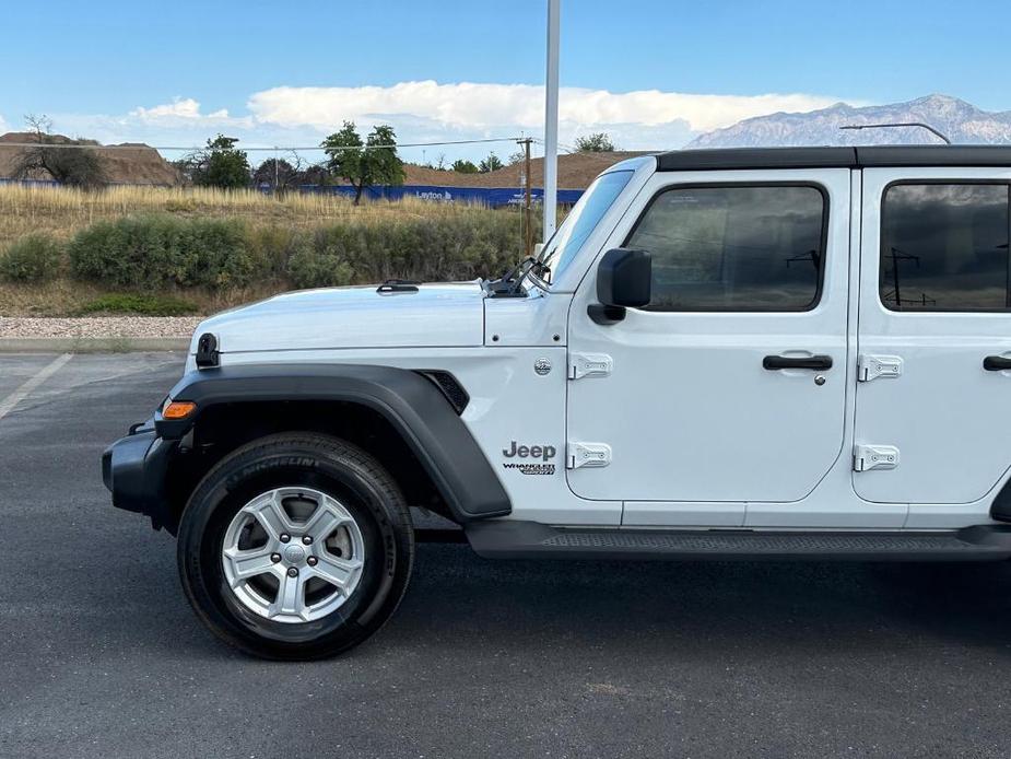 used 2020 Jeep Wrangler Unlimited car, priced at $30,521