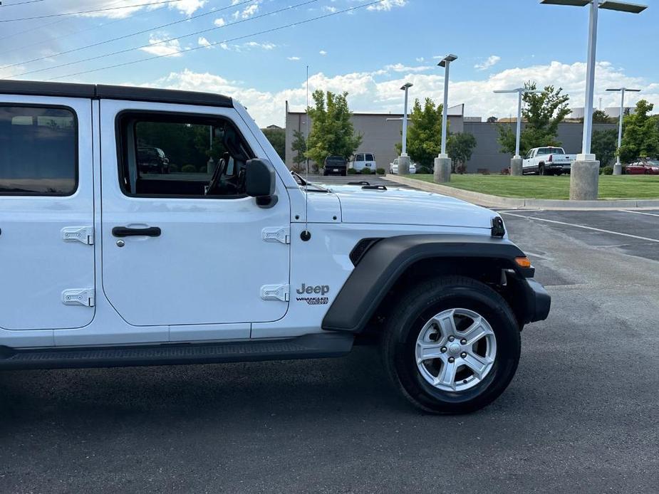 used 2020 Jeep Wrangler Unlimited car, priced at $30,521