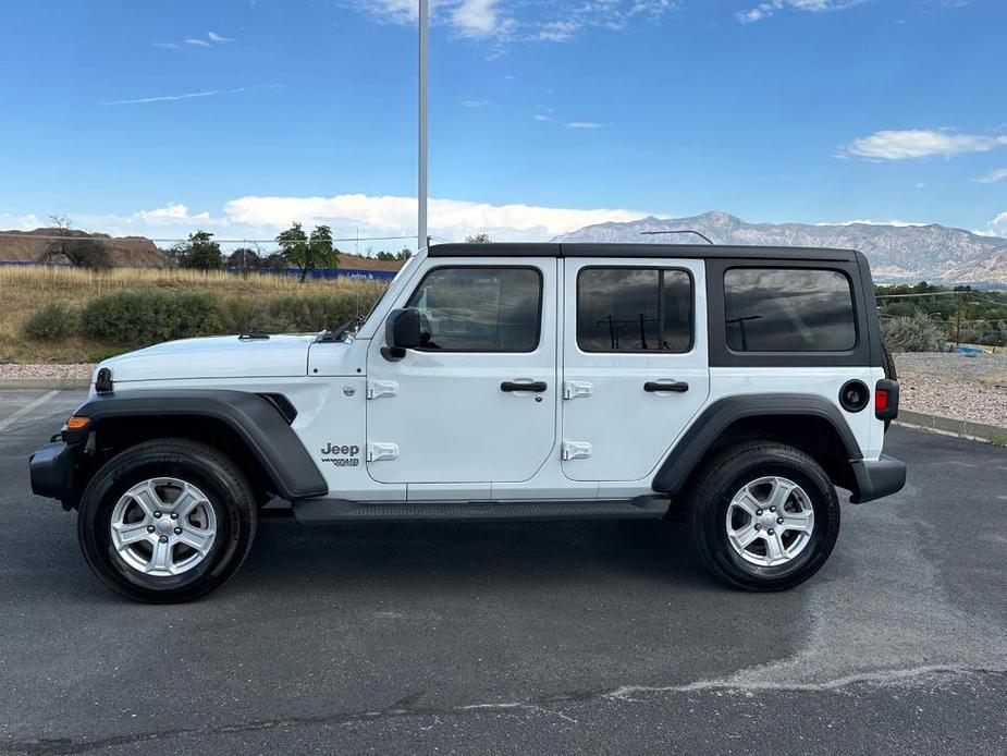 used 2020 Jeep Wrangler Unlimited car, priced at $30,521