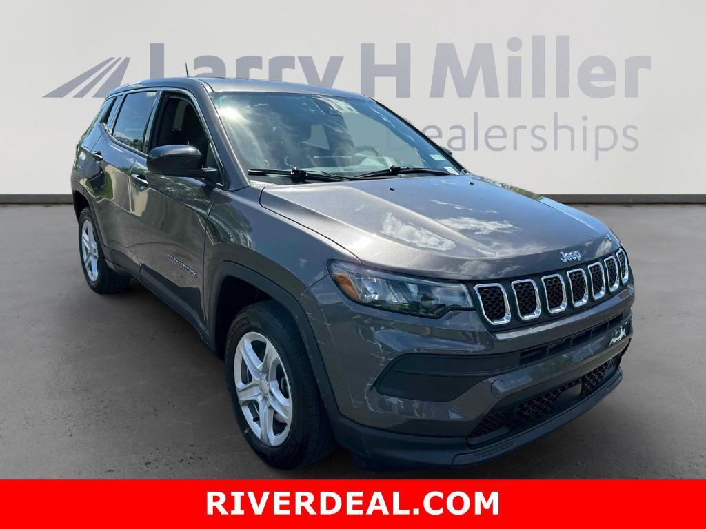 used 2024 Jeep Compass car, priced at $24,350