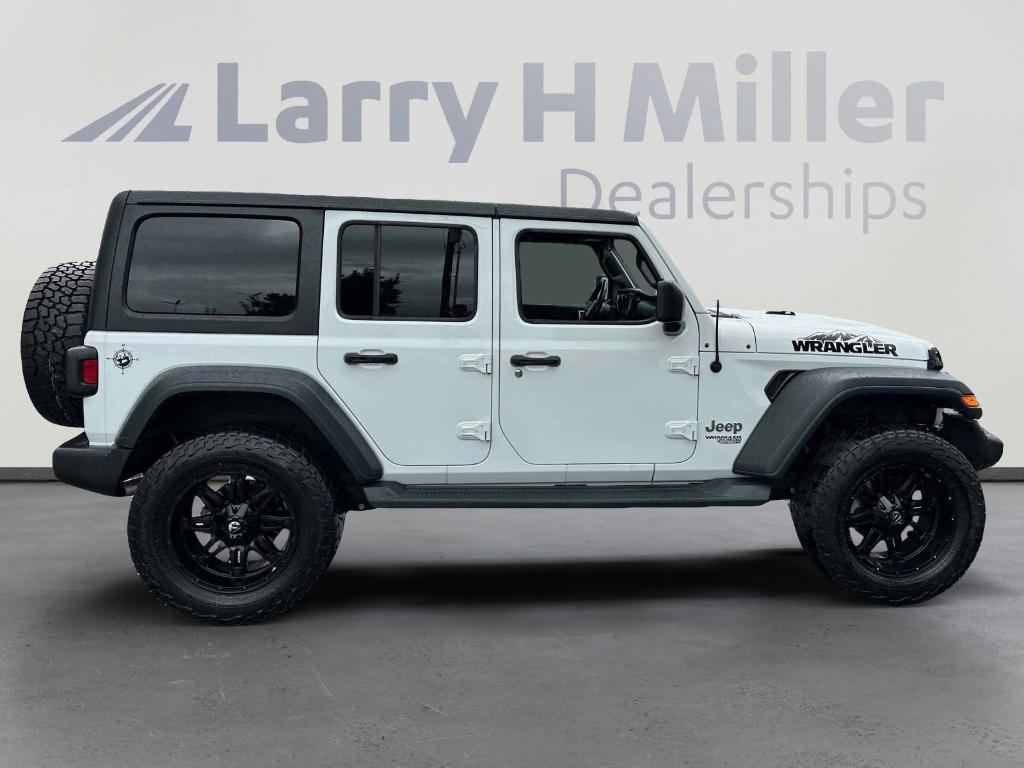 used 2018 Jeep Wrangler Unlimited car, priced at $24,812
