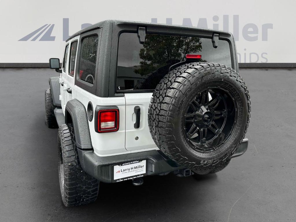 used 2018 Jeep Wrangler Unlimited car, priced at $24,812