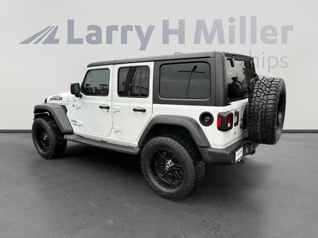 used 2018 Jeep Wrangler Unlimited car, priced at $24,812