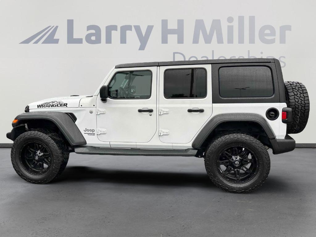 used 2018 Jeep Wrangler Unlimited car, priced at $24,812