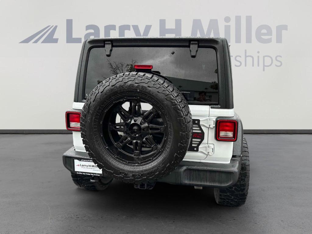 used 2018 Jeep Wrangler Unlimited car, priced at $24,812