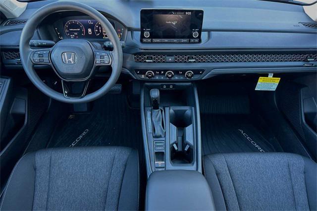 new 2025 Honda Accord car, priced at $31,655