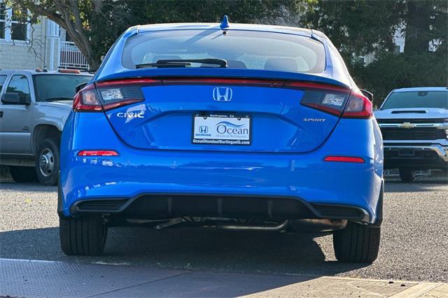 new 2025 Honda Civic car, priced at $29,055