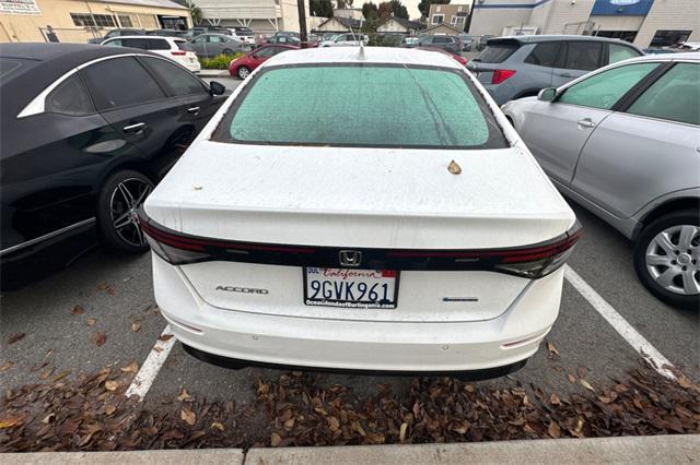 used 2023 Honda Accord Hybrid car, priced at $27,900