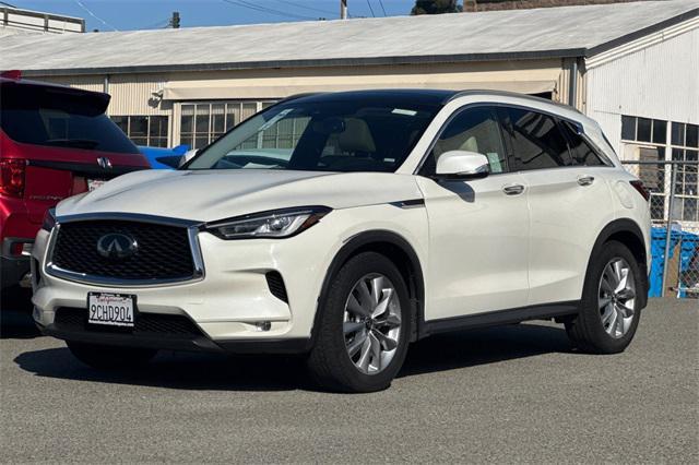 used 2022 INFINITI QX50 car, priced at $34,995