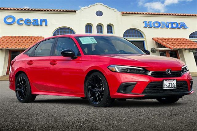 used 2023 Honda Civic car, priced at $24,999