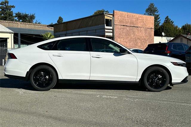 new 2025 Honda Accord car, priced at $32,110