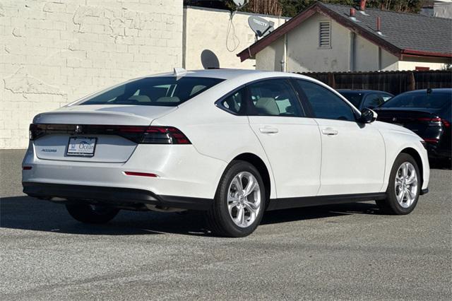 new 2025 Honda Accord car, priced at $29,900