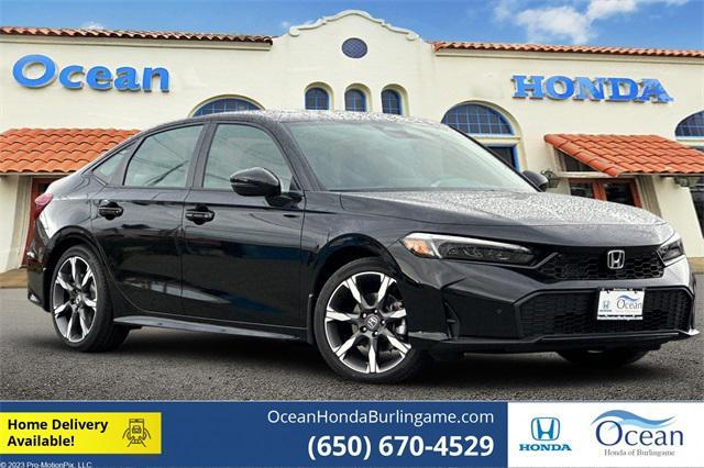 new 2025 Honda Civic Hybrid car, priced at $33,100