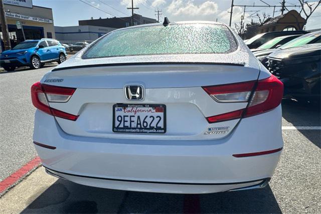 used 2022 Honda Accord Hybrid car, priced at $27,700