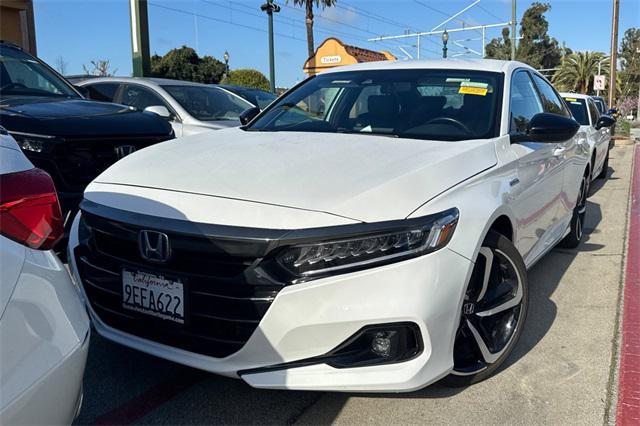 used 2022 Honda Accord Hybrid car, priced at $27,700