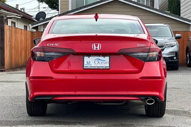 new 2025 Honda Civic car, priced at $27,345