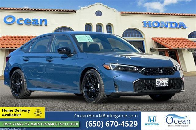 used 2025 Honda Civic car, priced at $24,999
