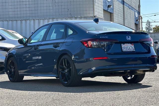 used 2025 Honda Civic car, priced at $24,899
