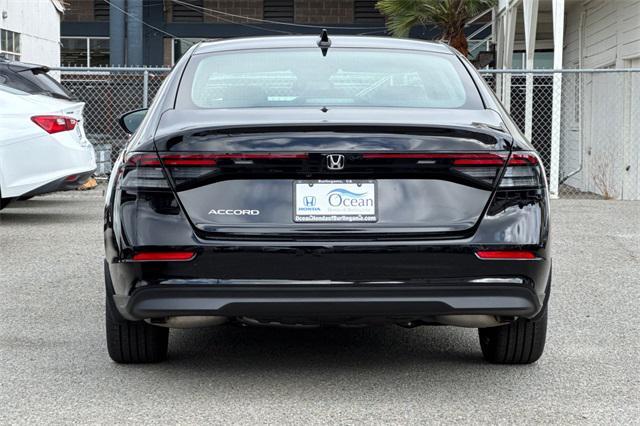 new 2025 Honda Accord car, priced at $31,710