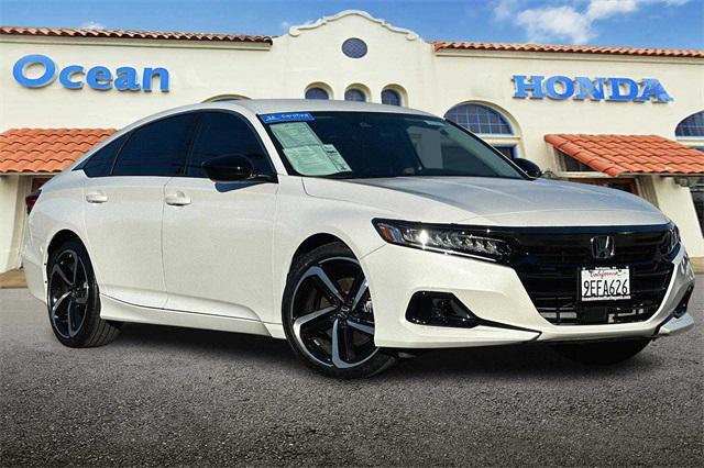 used 2022 Honda Accord car, priced at $28,000