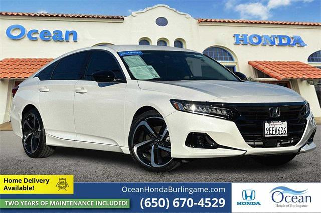 used 2022 Honda Accord car, priced at $28,000