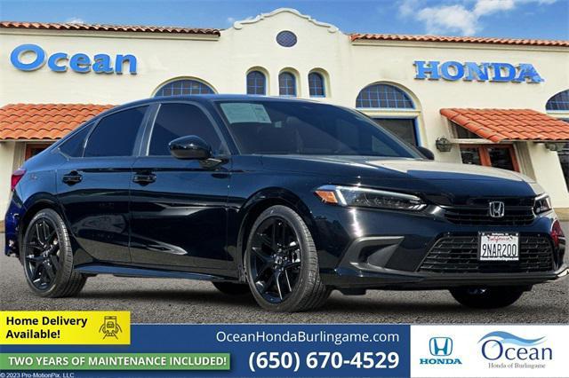used 2024 Honda Civic car, priced at $24,999