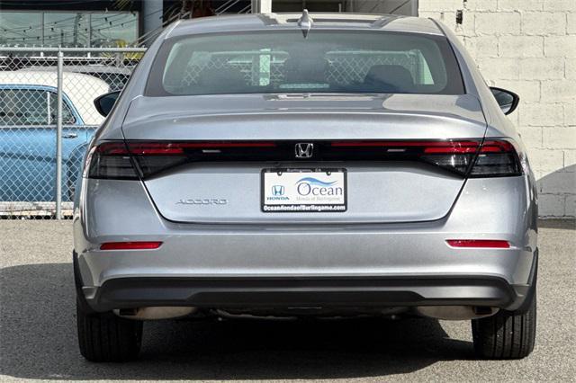 new 2025 Honda Accord car, priced at $29,490