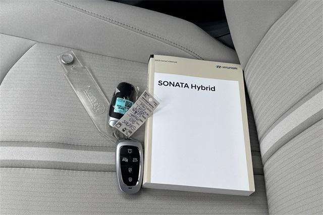 used 2023 Hyundai Sonata Hybrid car, priced at $21,500